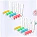 FOMIYES 8pcs Lint Roller Reusable Washable Sticky Roller Hair Remover for Clothing Couch Lint Shaver