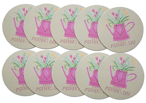 Imanes decorativos para refrigerador flores en regadera 3 pulg 10 pzas