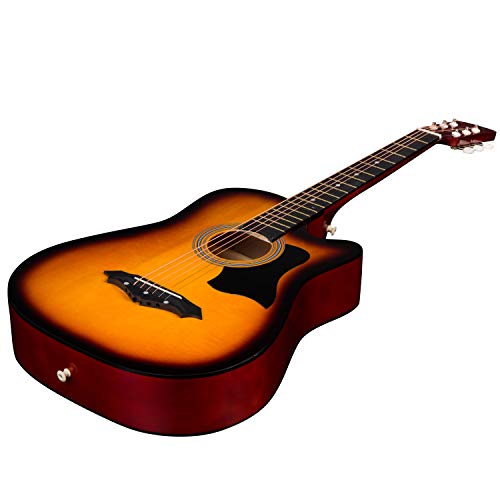 Image of JOYMUSIC 6 String, Right, Sunburst (JG-38C)