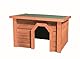 Trixie 62395 natura Kleintierhaus, 40 × 20 × 28 cm, braun, Hund