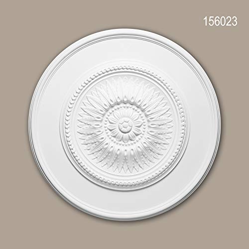 Rosace Profhome 156023 en mousse polyuréthane rigide de diamètre 59 cm - 3
