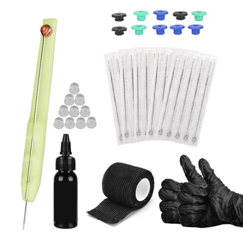 Hand Stick and Poke Tattoo Kit, Tattoo Pen Starter Kit