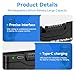 CITYORK 12000mAh Replacement Battery for PartyBox Stage 320 and Xtreme 4 Portable Speaker, Easy-to-Replace Spare, Battery 400 with USB-C Port (1 Pack)