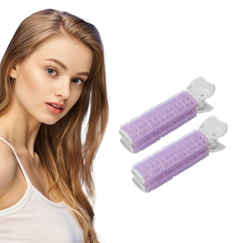 2pcs Hair Volume Roller, Curler Clip Portable Volumizing Hair Root Clips Bangs Styling Tool for Women Girls()