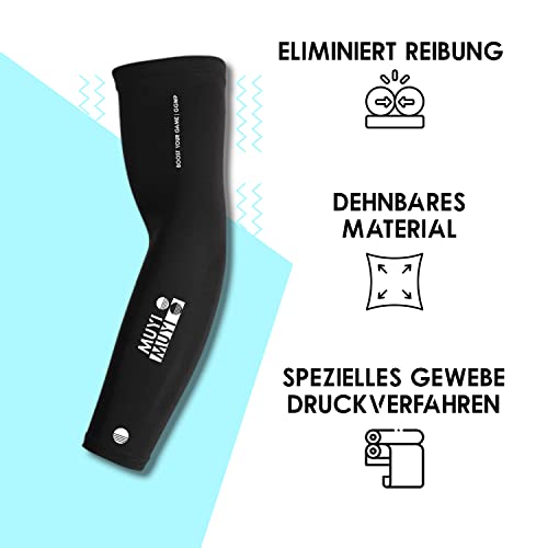 MUYI® - Maniche per gaming, per pallavolo e