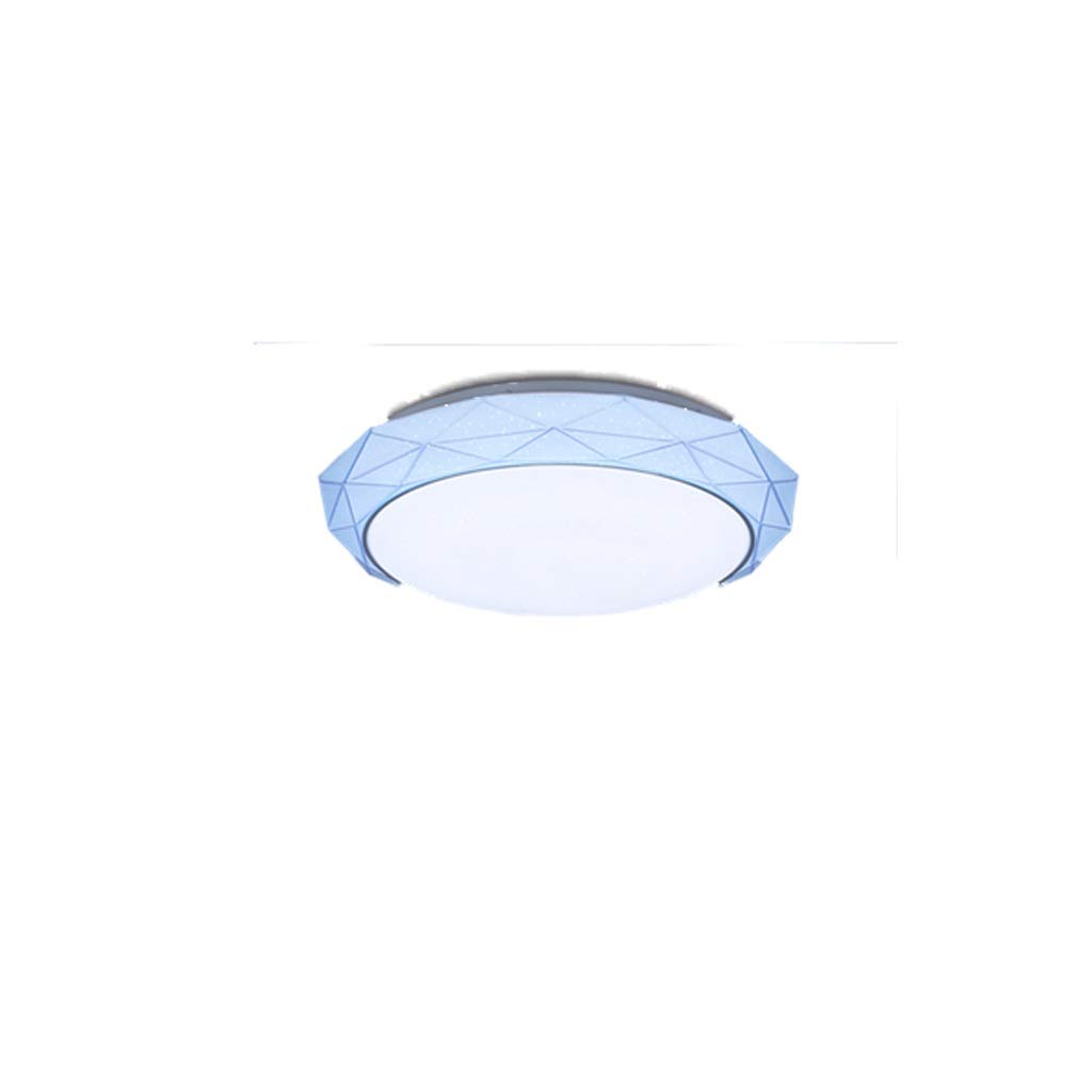 HynJGih LED Corridor Light Round Ceiling Lamp Modern Minimalist Master Bedroom Aisle Living Room Lamp Balcony Room Lighting Fixtures, Stepless Dimming(A,50cm)