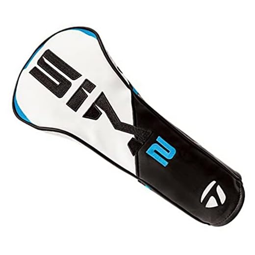 TaylorMade Couvre-club de golf hybride Sim2 Rescue 2021 Noir/blanc/bleu/vert fluo