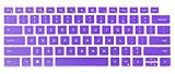 Keyboard Cover Compatible for Dell Inspiron 13 5310, Dell Inspiron 7000 2-in-1 14' 7415, Dell Inspiron 14 5410 5415 5418, Dell Latitude 3320 3420 14' (NOT Fit Dell Latitude 5410) (Purple)