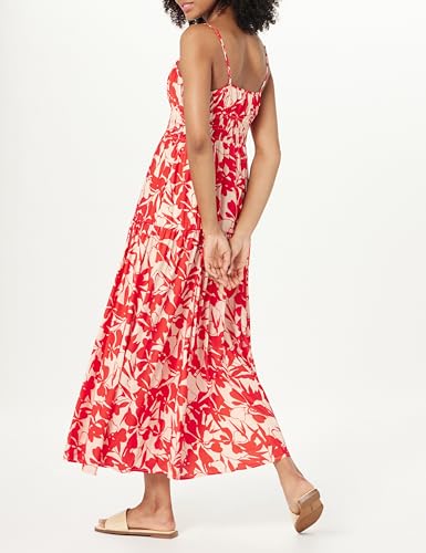 The Drop Women's Tie-Front Tiered Maxi Dress for Casual Summer Days
| The Drop Women's Tavia Tie-Front Tiered Maxi Dres 