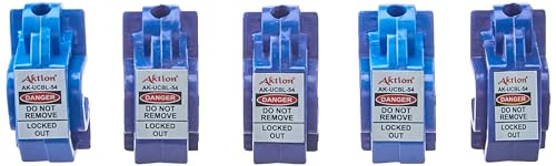 Image of Universal Circuit Breaker Lockout Set AK-UCBL-4A Made of ABS material (Pack of 5)