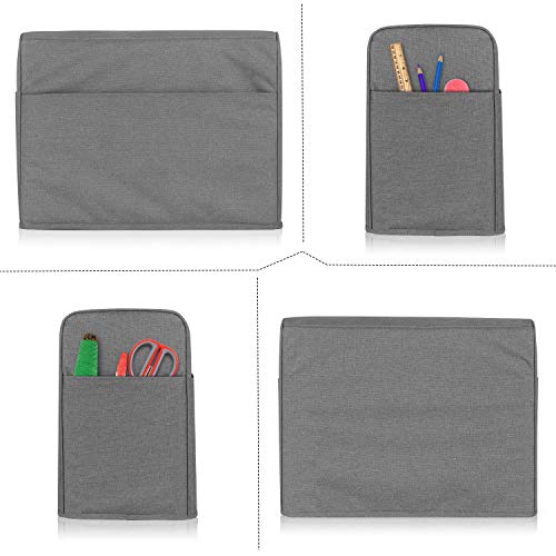 image for Luxja Dust Cover for Sewing Machine, Sewing Machine Cover with Pockets