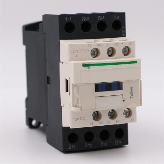 Contacteur CC LC1DT20JL 4NO haute performance 20 A pour commutation 12V