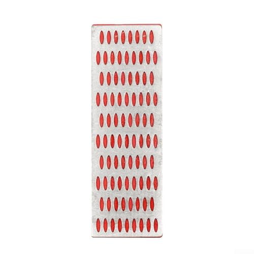 Niceminiwall Sharpening Stone Hone Set with Backing Whetstone Block, Bench Sharpening Tool for Knives, Scissors, Razors, Chisels, Manual Scrapers, Flat Blades, High(300mesh)