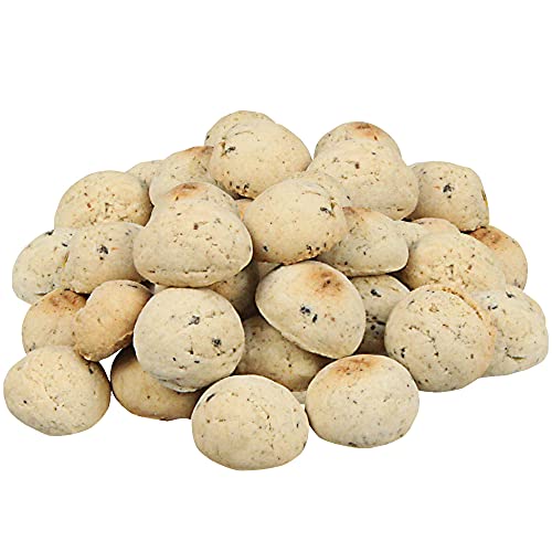 Schecker Hundekekse - 2 kg Drops mit Strauß - ideal für Spaziergänge und Training