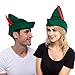 Spooktacular Creations Felt Robin Hood Hats with Feather, Alpine German Hat, Green Tyrolean Costume Accessory for Halloween Dress Up Party Favor, One Size Fits all for Adult
