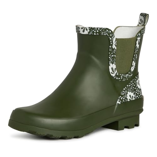 Image of Laura Ashley Women's Waterproof Mid Cut Rain Boots