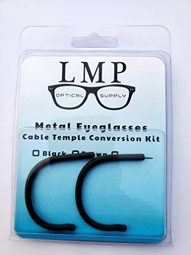 LMP Optical® Cable Temple Retrofit Kit & instructions Universal Fits Most Metal frames 1.3mm