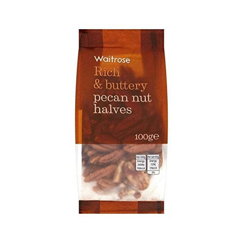 Pecan 100G Waitrose Tuercas - Paquete de 6