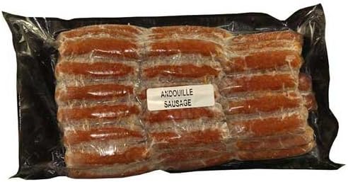 Syracuse Smoked Andouille Fully Cooked Mini Sausage Link, 10 Pound -- 1 each.