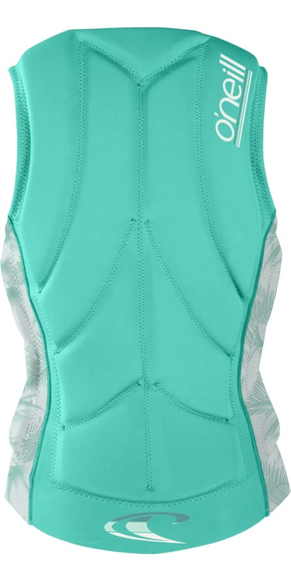 O'Neill Womens Slasher Comp Impact Vest 4938EU - Opal/Mirage Tropical