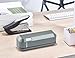 Bostitch Office Electric 3-Hole Punch, Dual Paper Loading, Heavy Duty, Jam-Free 20 Sheet Capacity, AC Adapter or Battery Powered, Space Saving, Grey, (EHP20-GRY)