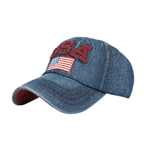 Huixin Sombrero Plano Bordado Bordado De De Moda Béisbol Outdoor De Estados Unidos Den Cover