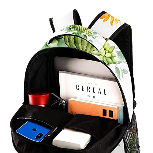 Sac à dos école primaire imprimé fleurs fille garçon cartable