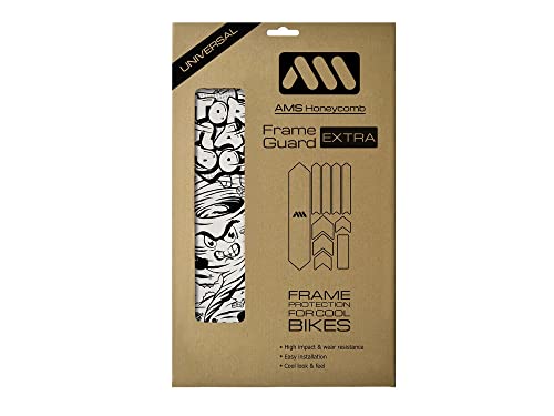 Ya en mundofriki.es: All Mountain Style | Protector Cuadro Bicicleta MTB | Protector Adhesivo Cuadro Bici Modelo Extra con 10 Protectores | Protege tu Bicicleta de Arañazos y Golpes