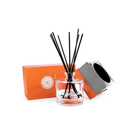Gibson & Dehn Rhubarb And Quince Diffuser, 6 Oz. (178 Ml) - Long-Lasting Reed Diffuser Blended With Sweet Apple, Green Accords And Hint Of Vanilla, Reeds In Classic Vessel, Made In The United States #TOP1