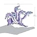 Safari Ltd. Hydra Figurine - Hand-Painted 7.5