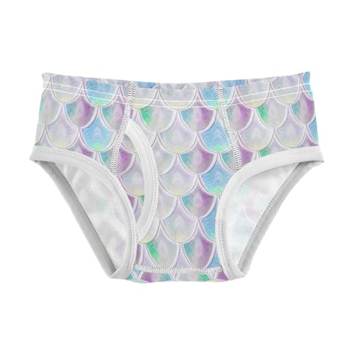 White Blue Purple Dragon Scales Toddler Boy's Underwear 2T 202c1893