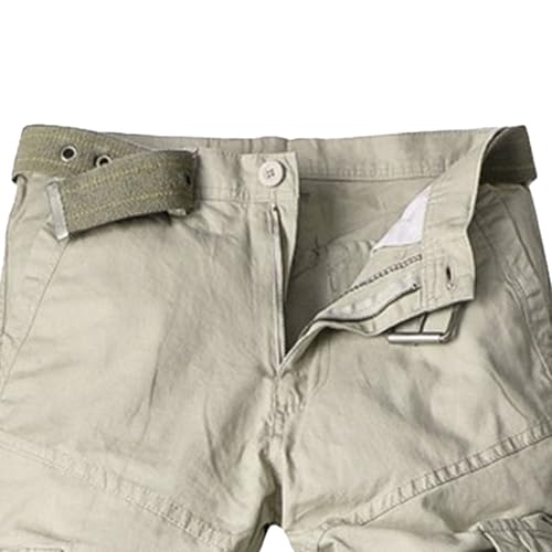 JEKE-DG Men's Outdoor Cargo Pants Casual Military Army Combat Work Trousers Ski Hiking Pants with 8 Pockets3