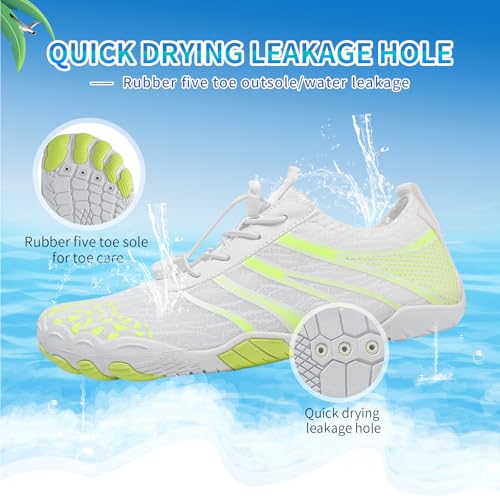 Image of SIOSNETA Hike Barefoot Shoes for Women Men, Breathable Non-Slip Athletic Footwear, Wide Toe Water Shoes for Hiking, Non-Slip Neuropathy Shoes for Women Men, Grounded Comfort wear