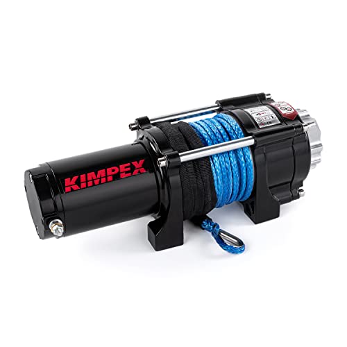 Winch eléctrico Kimpex 2500 lbs con cuerda sintética miniatura 3