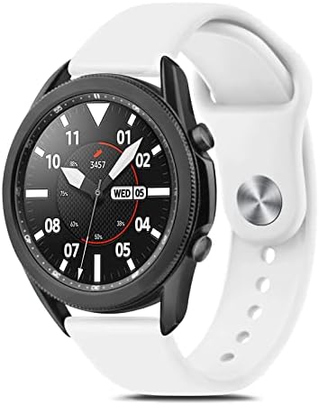 Meliya For Samsung Galaxy Watch 3 Strap 45mm, Silicone Soft Breathable Strap for Samsung Galaxy Watch 3 45mm Strap