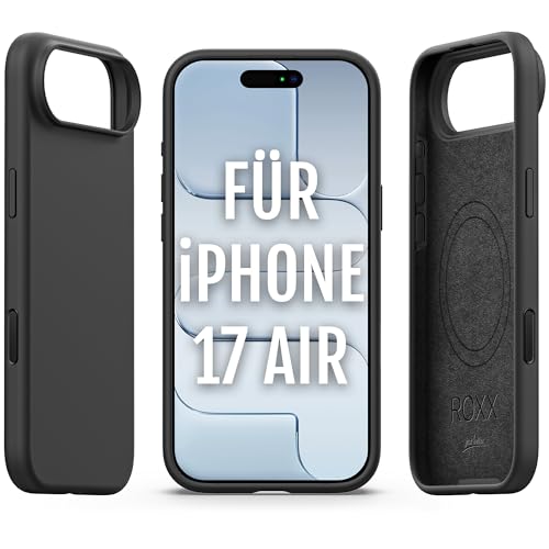 Étui silicone iPhone 17 Air rigide pour éviter les rayures d'écran