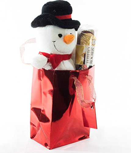 Christmas Cutie & Chocolate Gift Pack Ready to Give (Snowman)