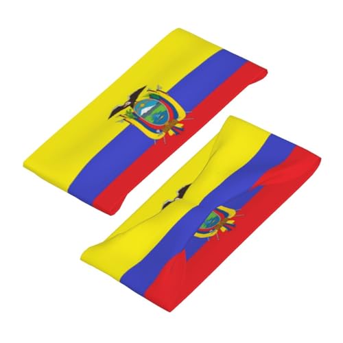 Image of Cute Flag Headbands Women Men Flag Sweatband Sports Headband for Running, Cycling, Yoga Gym, Working Out