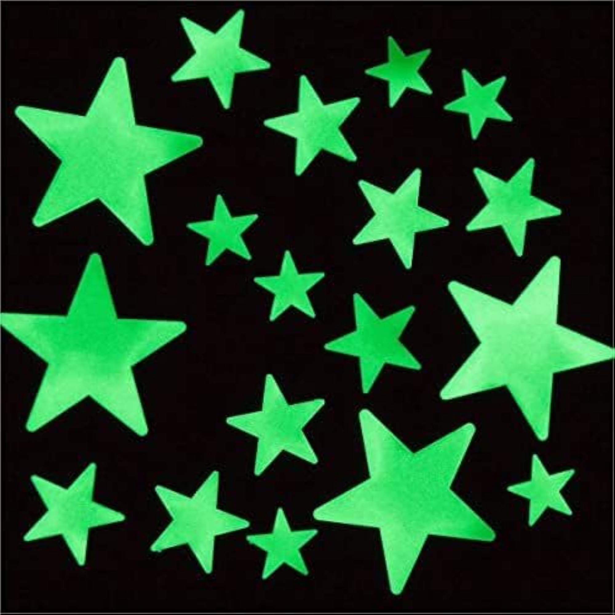 Magical Starry Night Glow in the Dark Star Stickers