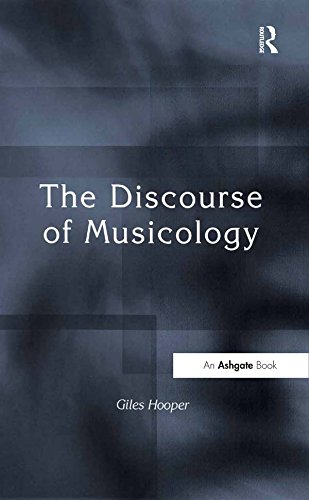 The Discourse of Musicology livre en anglais sur l'épistémologie de la musique