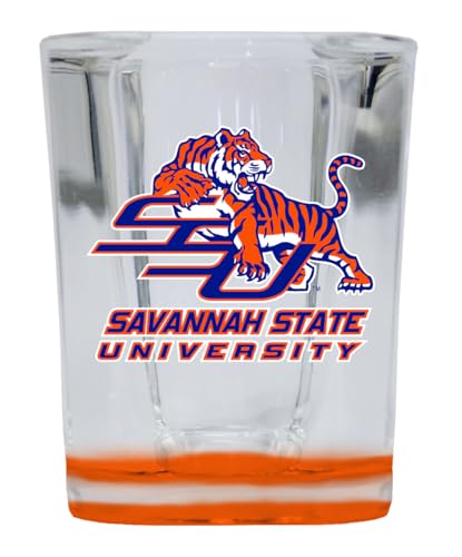 Vasos de shot cuadrado 2 oz base naranja 2 unidades