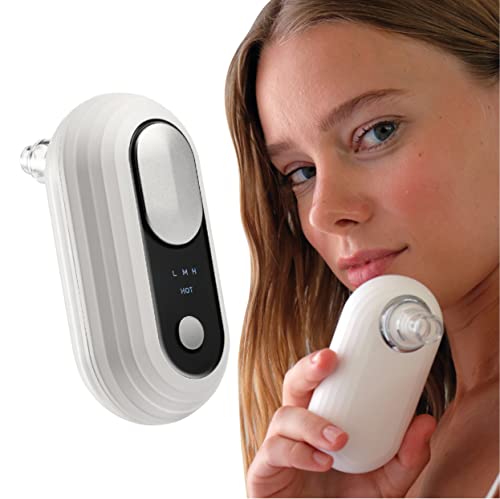 ISSAGE SCHONER H5,Limpiador de Poros Eléctrico con 4 Cabezales. Limpiador Facial de Poros y Acné portátil con Modo Calor. Succionador Extractor Eliminador de Puntos Negros y Espinillas 5 en 1 Cover