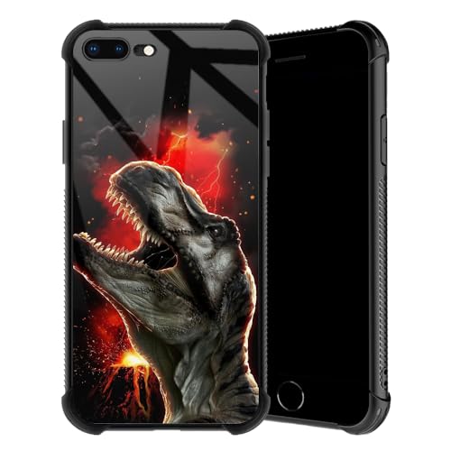 TnXee P[X iPhone SE 2022AVolcano T-rex tHJo[AY/fB[XpA\tgTPU~߃XbhƎl̏Փ˖h~یP[XiPhone SE 2022 4.7C`Ή