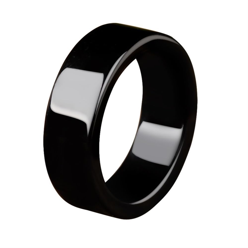 Anelli in Giada Nera Naturale, Anello in Giada Cinese, Anello da Dito in Giada, giadeite certificata, Regalo di Gioielli Portafortuna (10)