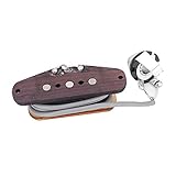 No-noise Pickup, 2.44 x 0.94 x 0.79inch 3 String Guitar Pickup, for Cigar Box Guitar Bass