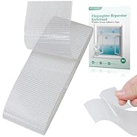 REDTRON Reparaturband für Fensterscheiben (48 mm x 2 m), Weiß, Insektenschutzgitter Reparatur Set für Fenster und Türscreens, Stark Klebeband für Fliegengitter