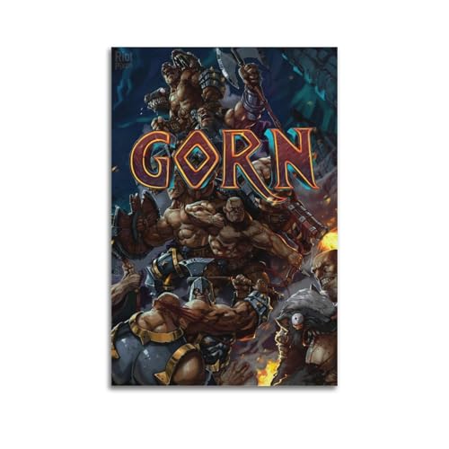 SDYFERBX Gunn - Póster de videojuegos, pintura decorativa, lienzo, póster de pared e imagen artística moderna para decoración de dormitorio familiar, 20 x 30 cm