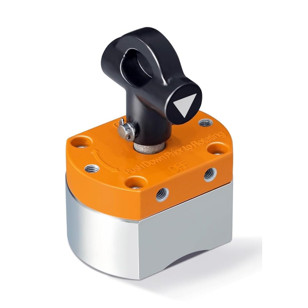 Ehwisbe Multipurpose Switch Magnet 180Lb- Magnetic Welding Holder For Handling, Weld Positioning, Metal Salvage