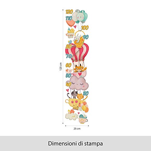 kina - UVB00507 Meters Children Wall Decoration in Transparent PVC Wall Stickers - Size 25x120, Model 3, 25x120 cm - Image 2