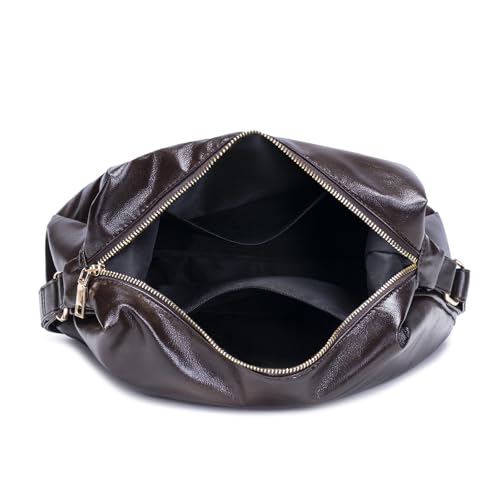 Bolso vegano plegable para mujer con gran capacidad miniatura 6